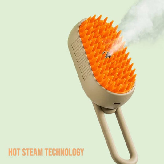 Pet hair Steam Brush