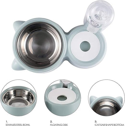 2 in 1 Automatic cat Feeder