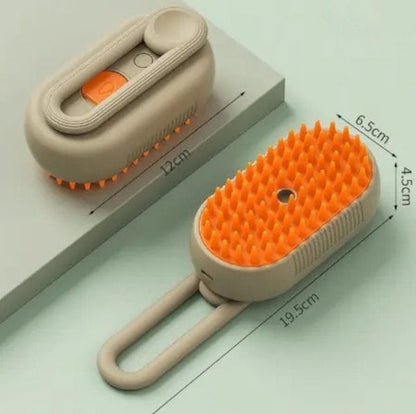 Pet hair Steam Brush